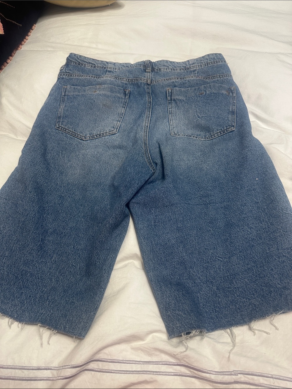 Pilcro The Lonnie high-rise denim Bermuda shorts - Picture 8 of 11